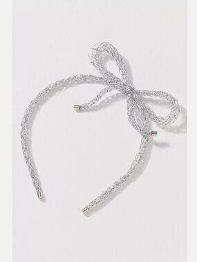 NWT ANTHROPOLOGIE METAL BOW HEADBAND
